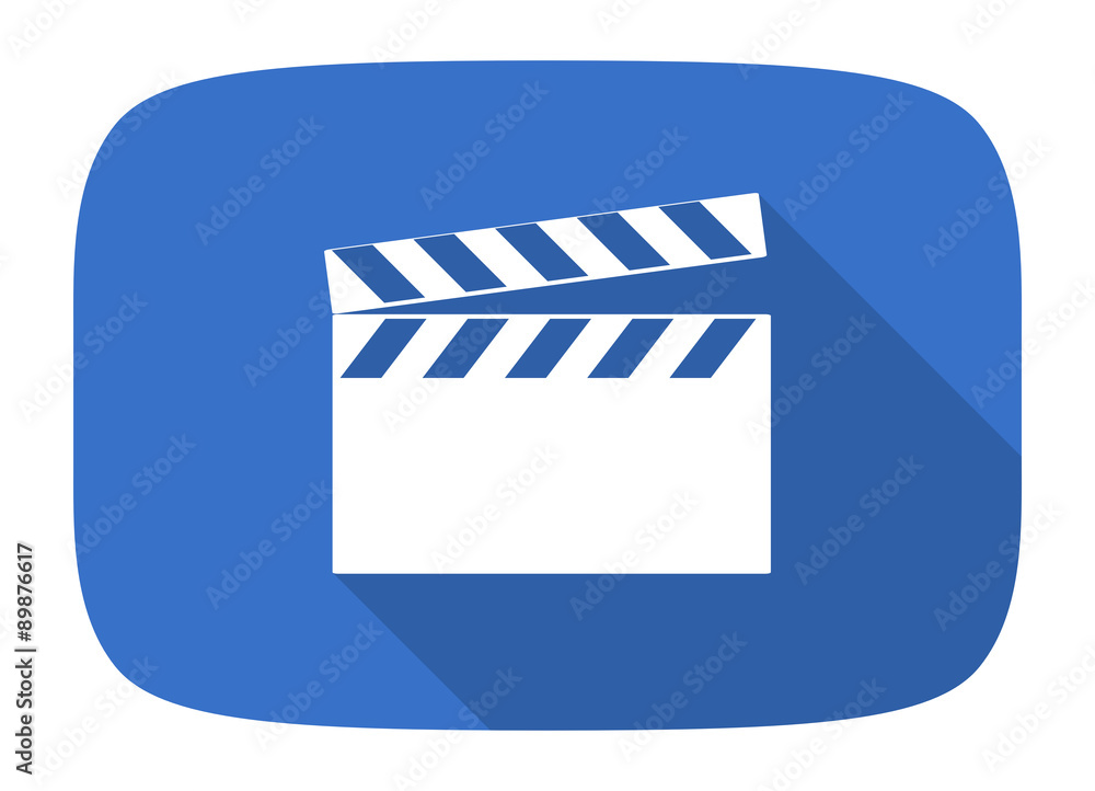 video flat design modern icon