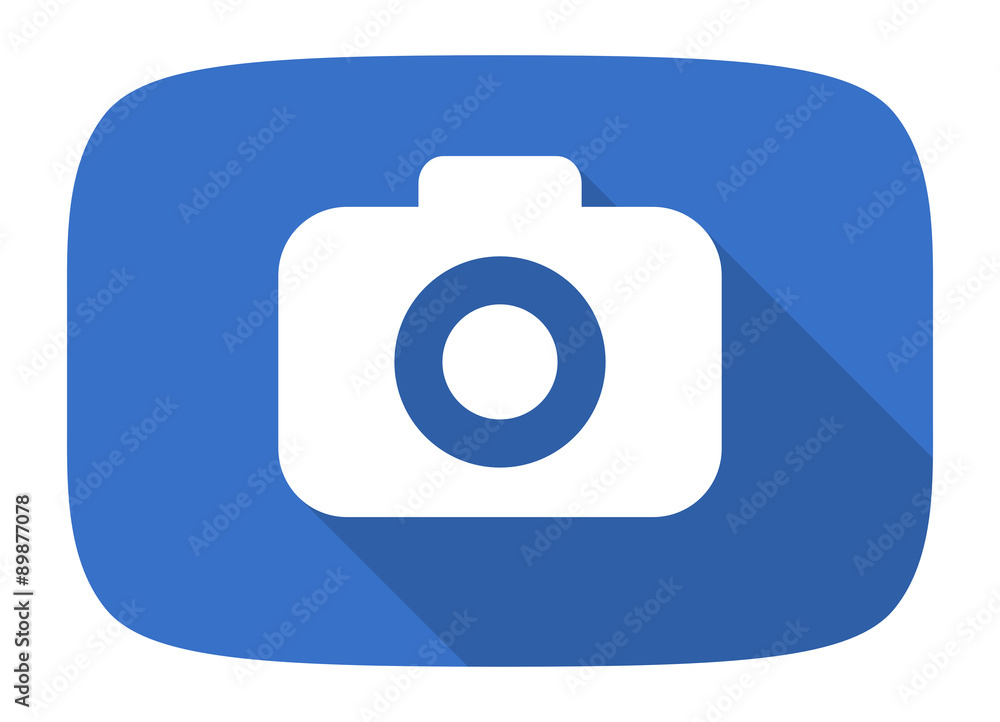 photo camera flat design modern icon photo camera flat design modern icon