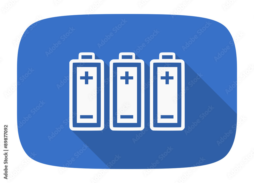 battery flat design modern icon battery flat design modern icon
