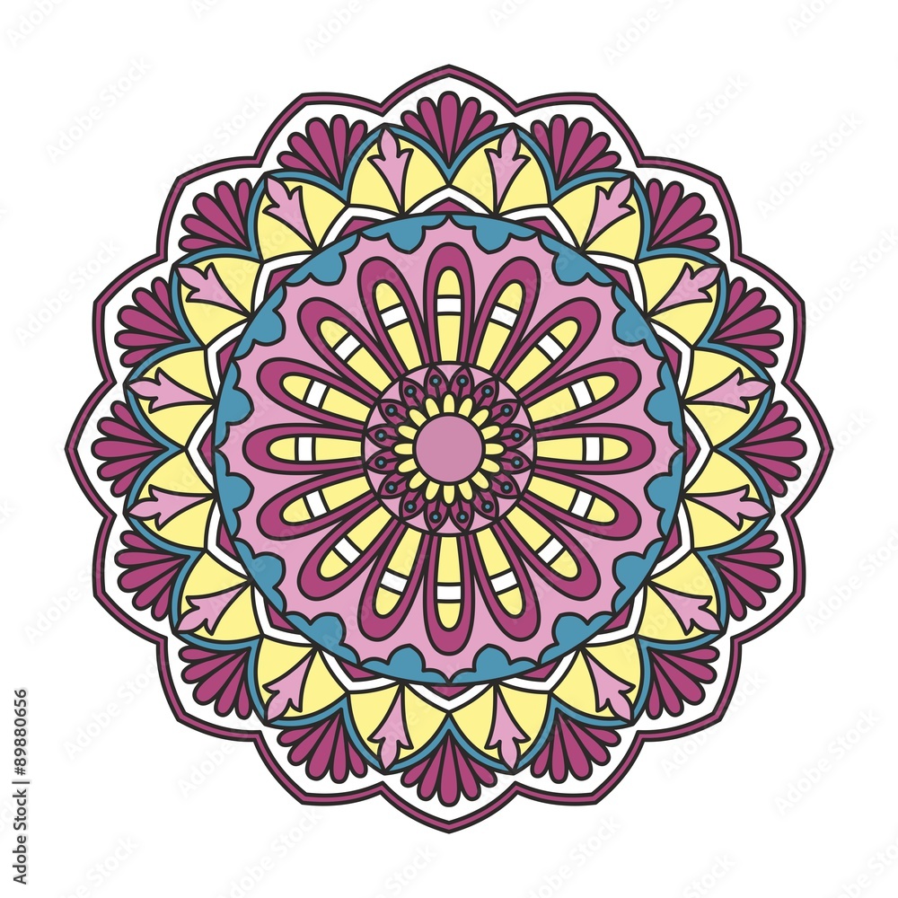 Mandala. Ornamental round pattern. Mandala. Ornamental round pattern.