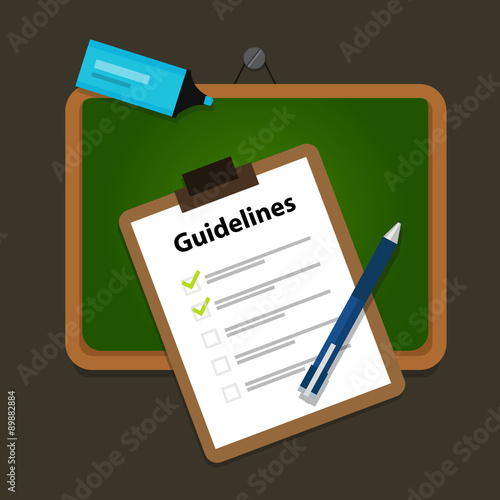 guidelines business guide standard document company  photo