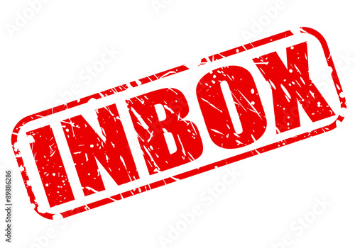 INBOX red stamp text