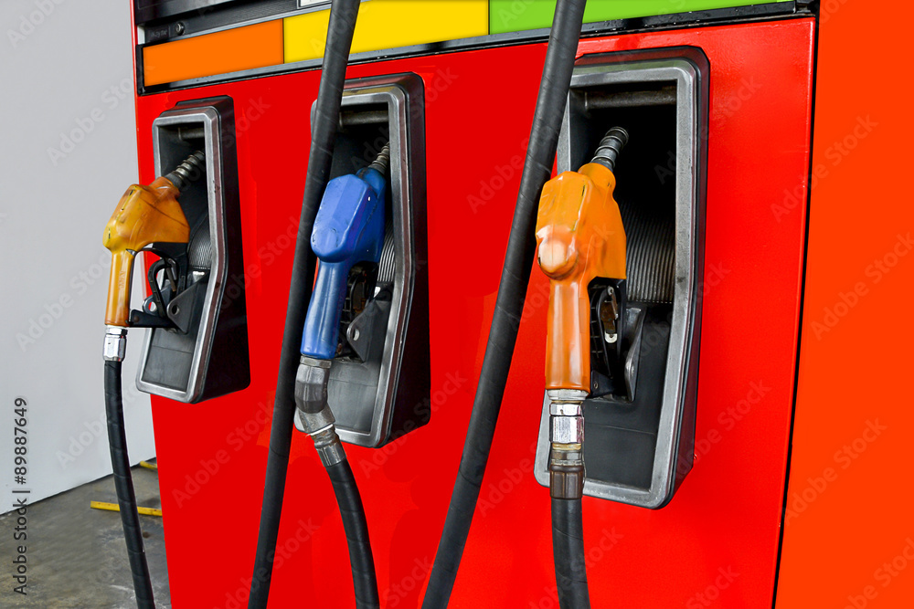 filling station background and illustration filling station background and illustration