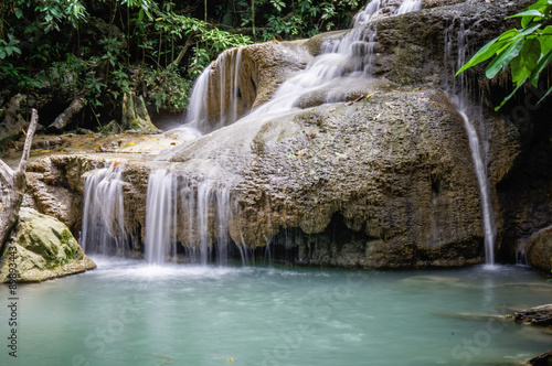 erawan waterfall at Kanchanaburi Thailand