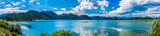 Panorama view on Skadarske lake in Montenegro