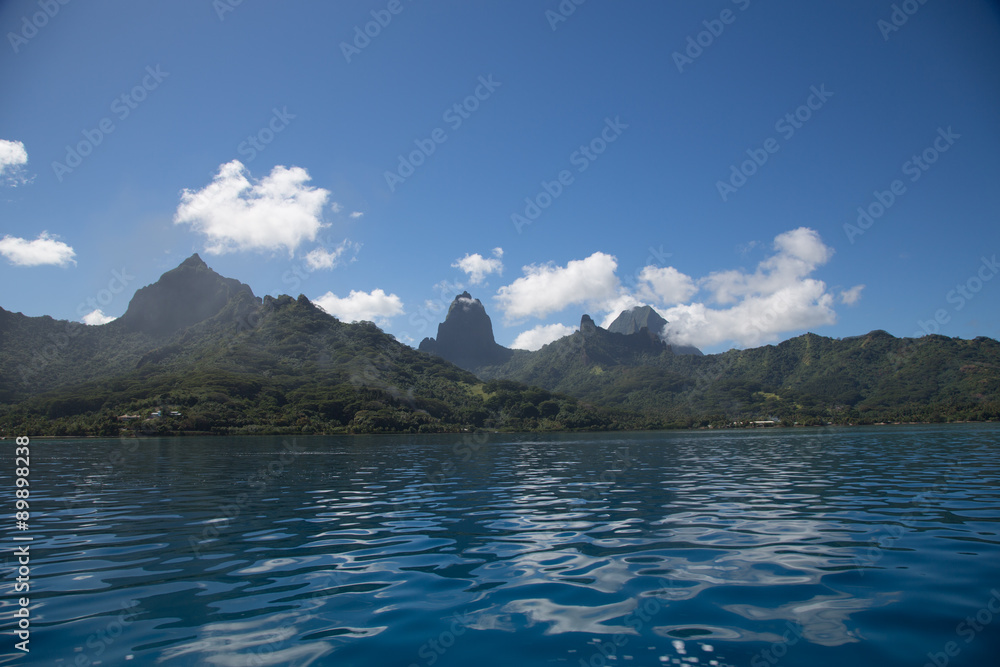 Paesaggio Polinesia
