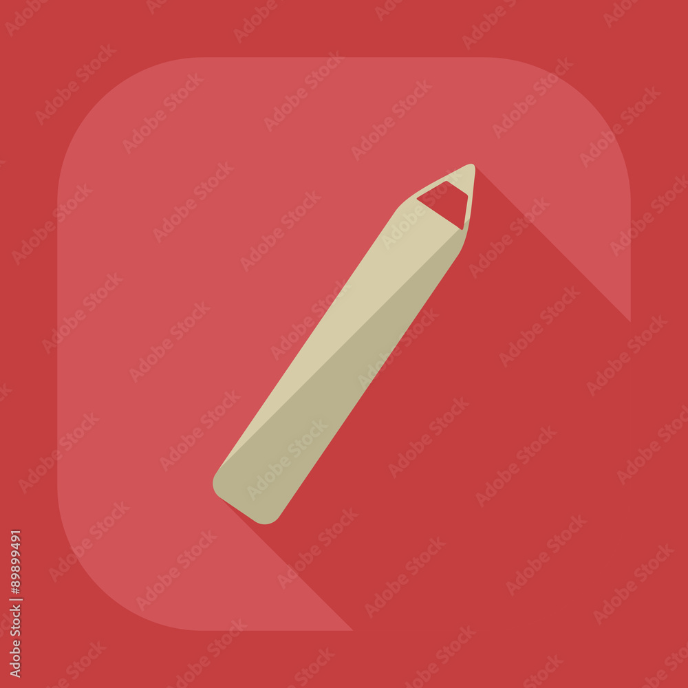 Flat modern design with shadow icon Eyeliner Flat modern design with shadow icon Eyeliner