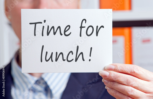 Φωτογραφία Time for lunch