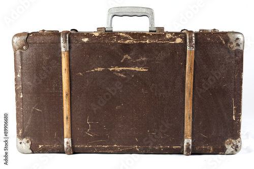 Bilde på lerret Suitcase Closeup