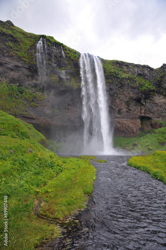 Seljalandfoss waterfall in Iceland