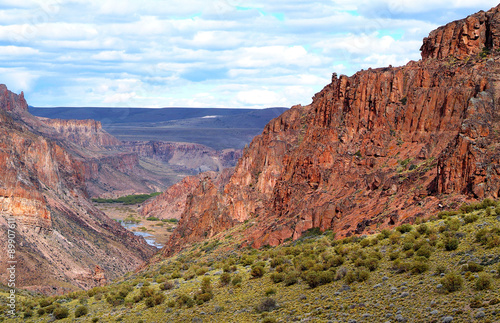 Pinturas River Canyon, in Argentina (Cave of the Hands)