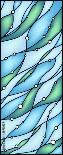 Wave, abstract background