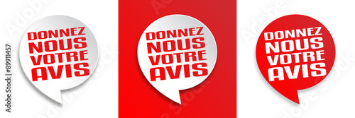 Donnez nous votre avis