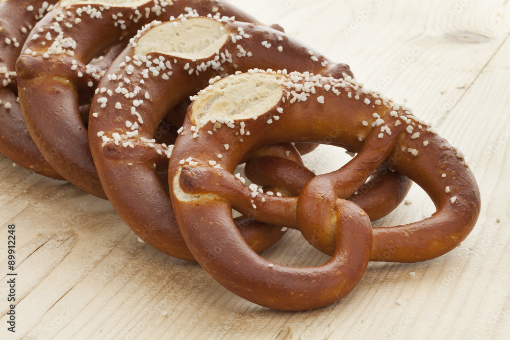 Fresh soft pretzels Fresh soft pretzels