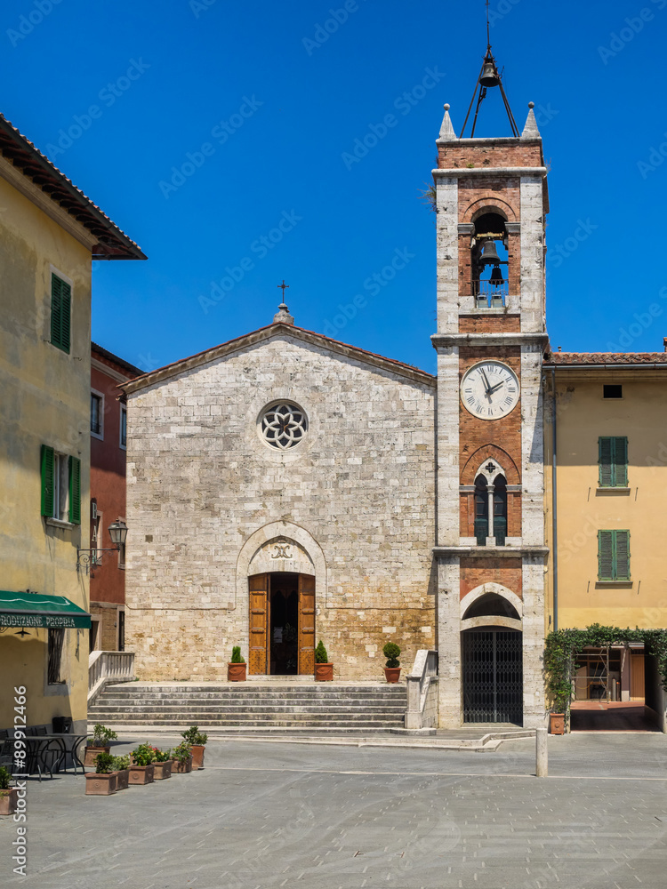 Chiesa della Madonna di Vitaleta in san Quirico d'Orcia in Tusca