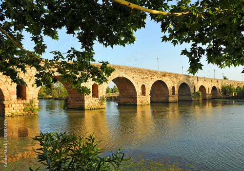 Puente romano de Mérida, Extremadura, España