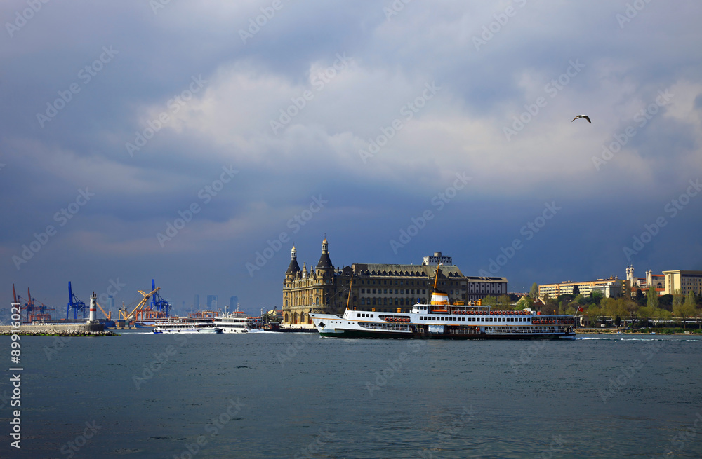 Naklejka premium Kadikoy, Istanbul.