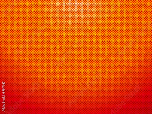 dashed orange plastic background with vignette