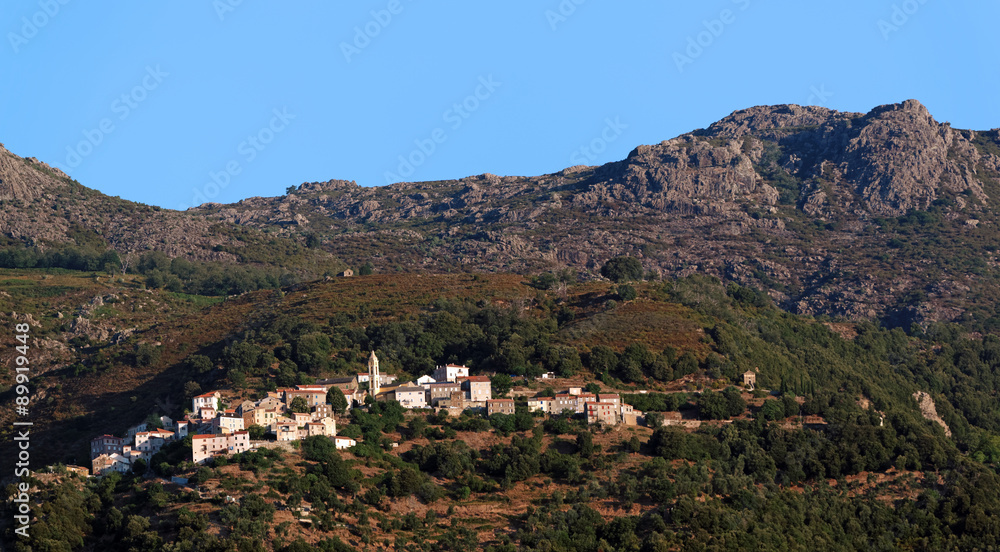 Lento village du Nebbio en Corse