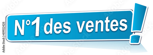 numéro un des ventes sur étiquette bleue