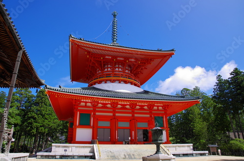 高野山壇上伽藍の根本大塔