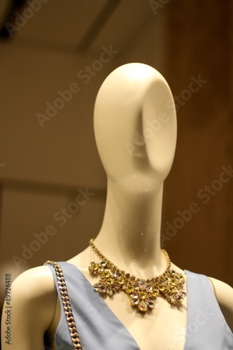 fashion mannequin for a women dresses boutique