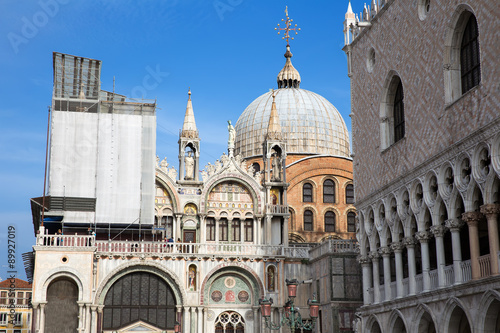 The Cathedral of San Marco in Venice. Venice is one of the most popular tourist destinations in the world © ArtEvent ET
