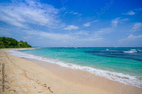 Isla Zapatilla at Bocas del Toro Province in Panama