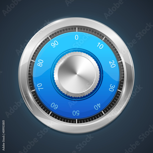  illustration of combination lock