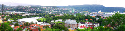 Photos Summer panorama of Trondheim (Norway)