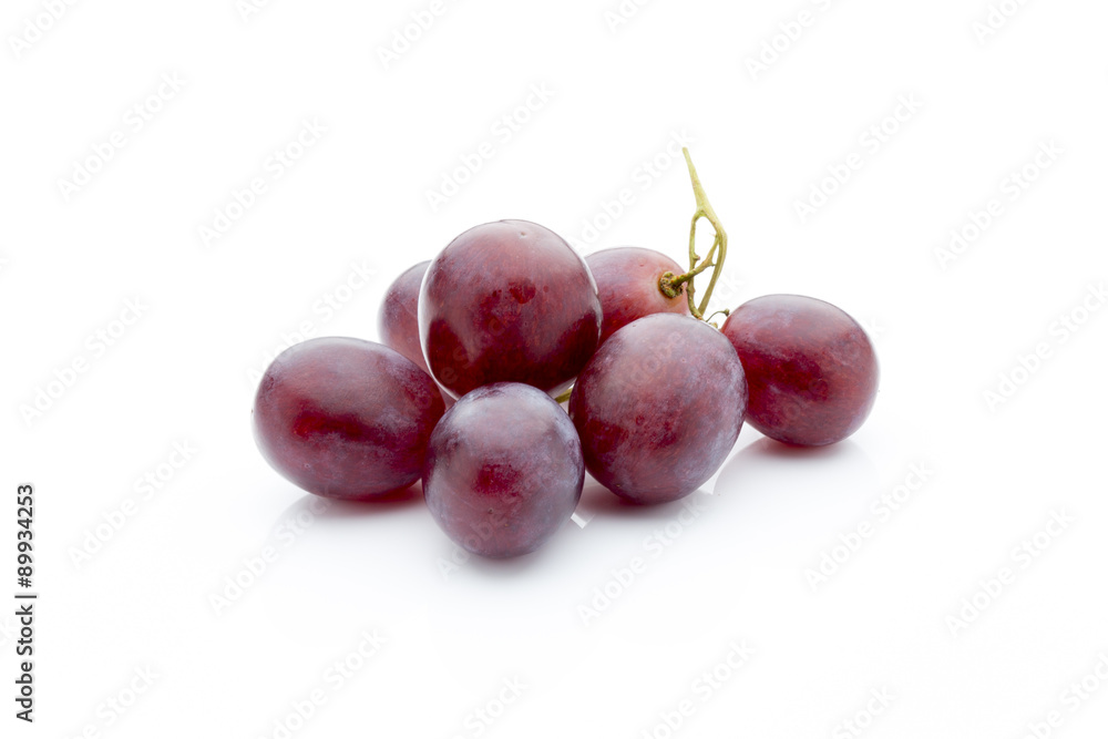 Grape on the white background. Fresh berry. Grape on the white background. Fresh berry.