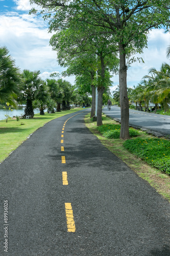 City park at Bung Ta Lua Water Park Nakhon Ratchasima, Thailand