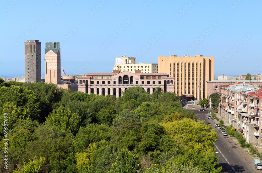 The building of the Russian Embassy in Yerevan