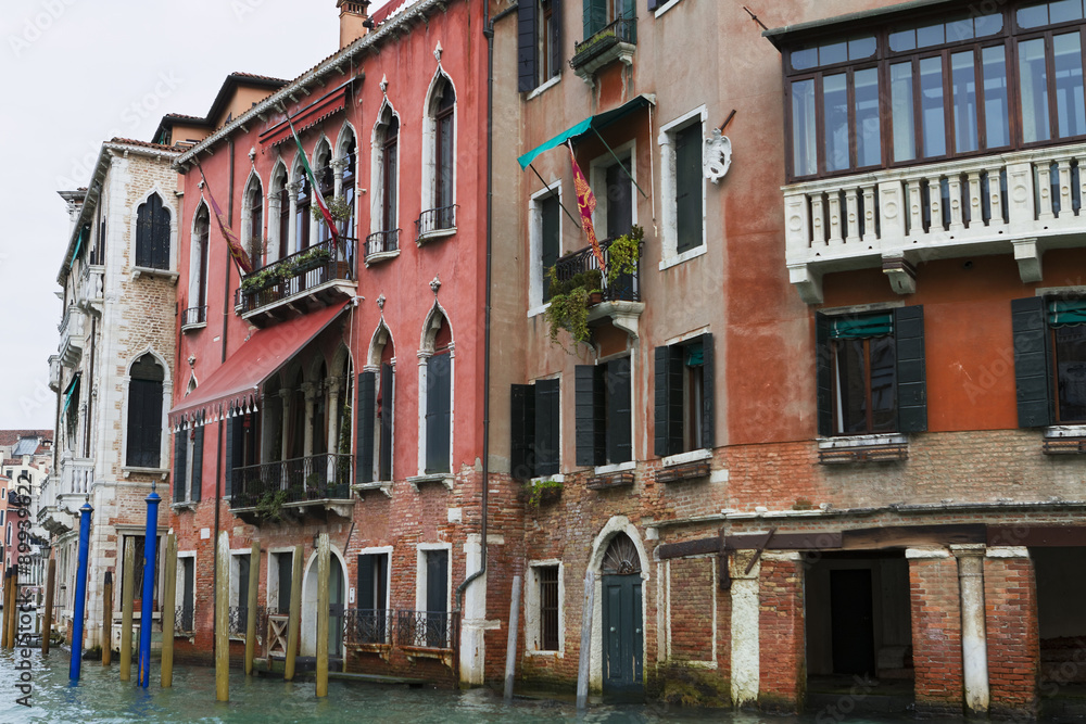 Street views of Venice, Italy.