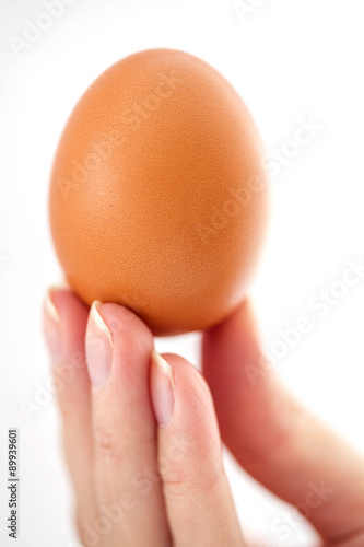 Egg in the hand