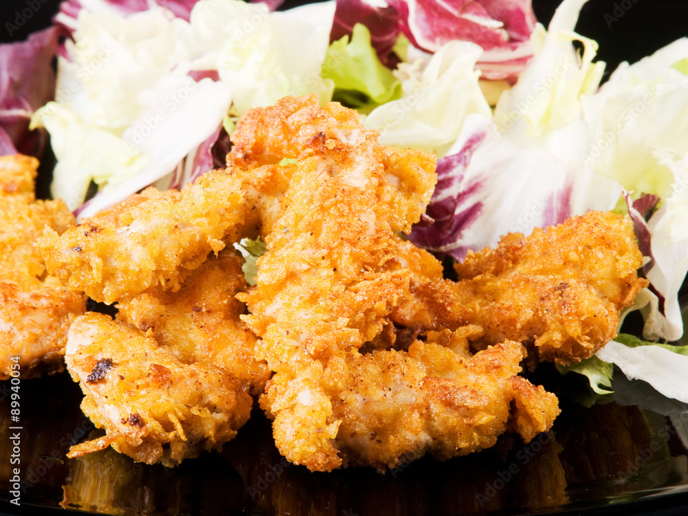 Crispy fried chicken Crispy fried chicken