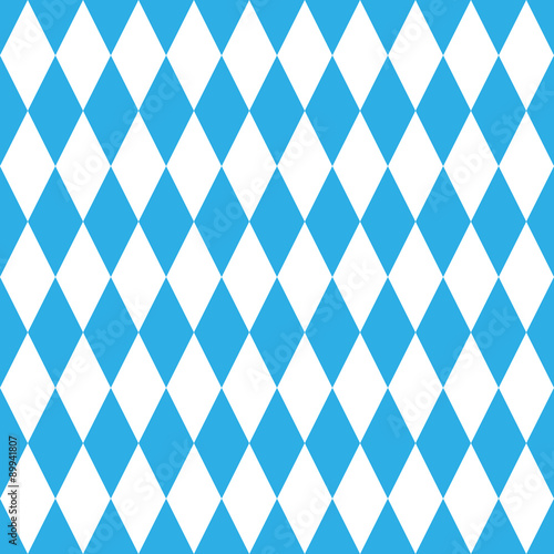 Oktoberfest blue pattern