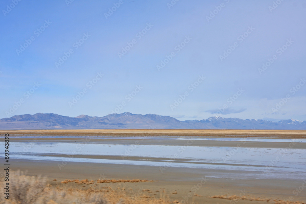 Wasatch Front from Antelope Island