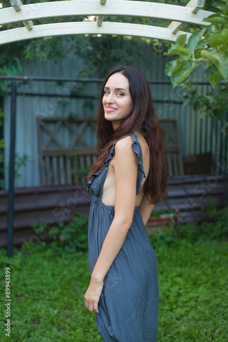 Smiling girl portrait