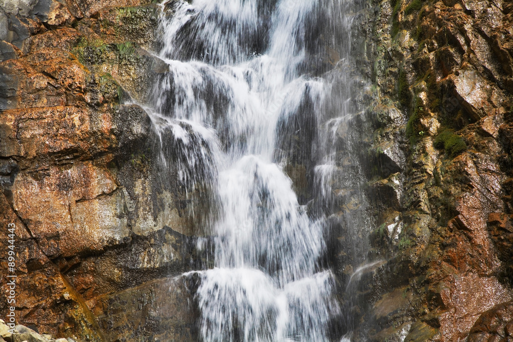 Bear waterfall in Turgen Gorge. Kazakhstan