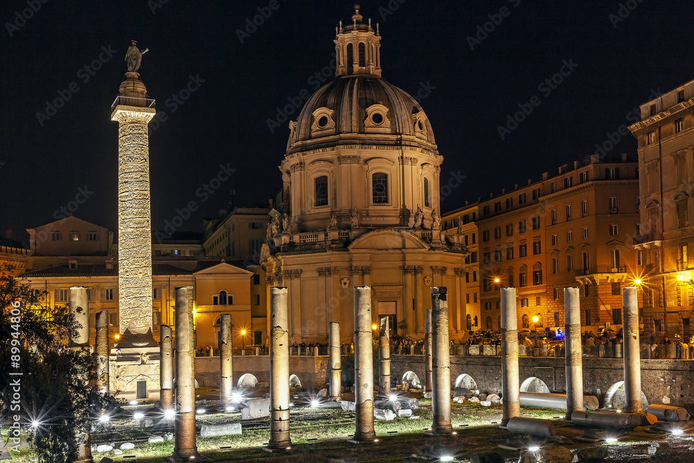 Trajan's Column in the Forum of Trajan