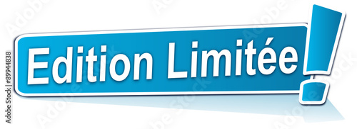 édition limitée sur étiquette bleue