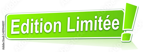 édition limitée sur étiquette vert