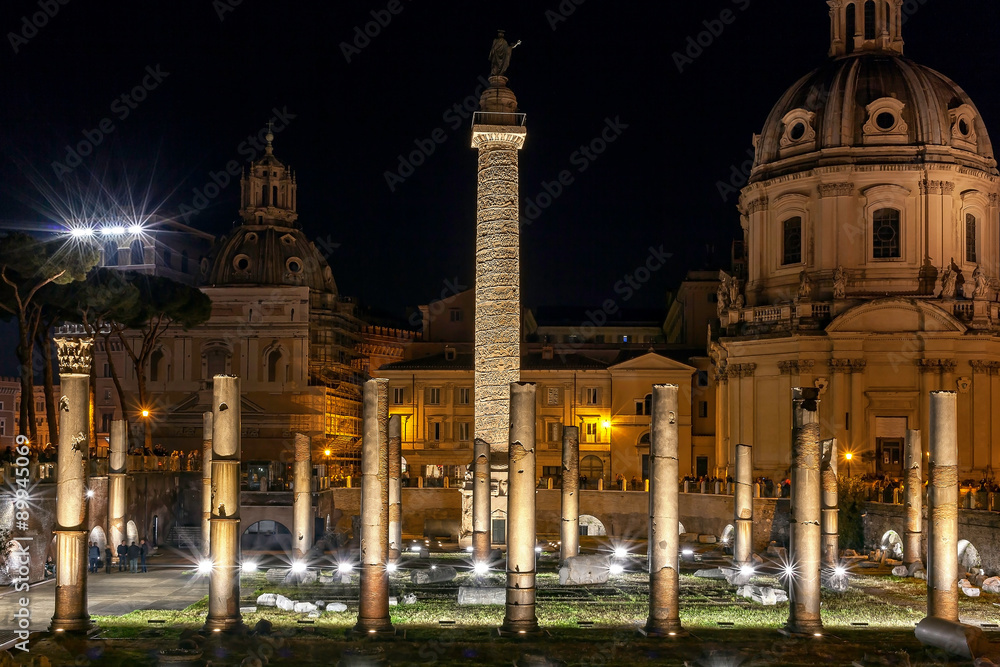 Trajan's Column in the Forum of Trajan