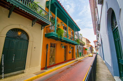 historic old town in Panama city photo