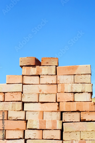 pile of bricks