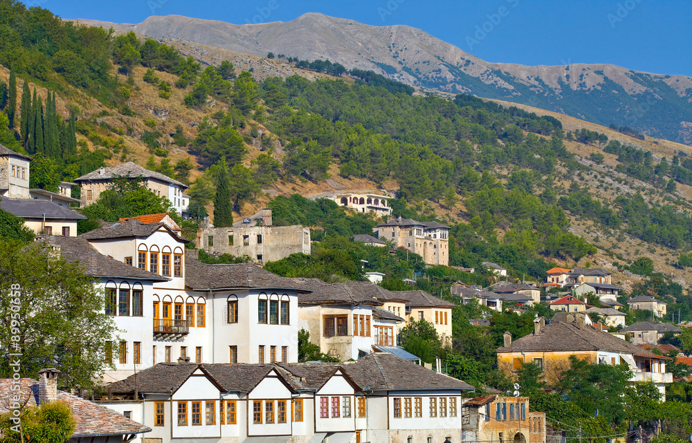 Obraz premium Gjirokastër, Albanie