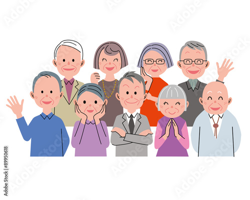 シニア　集合