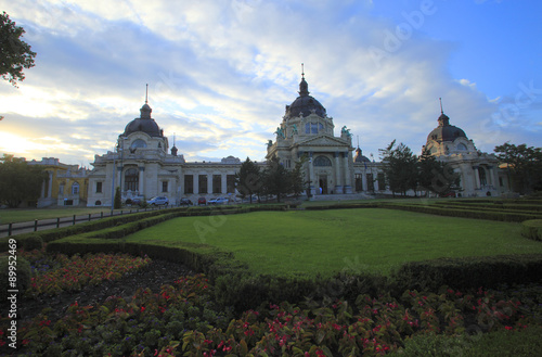 Ungheria,Budapest, le terme,parco del Millennio. photo