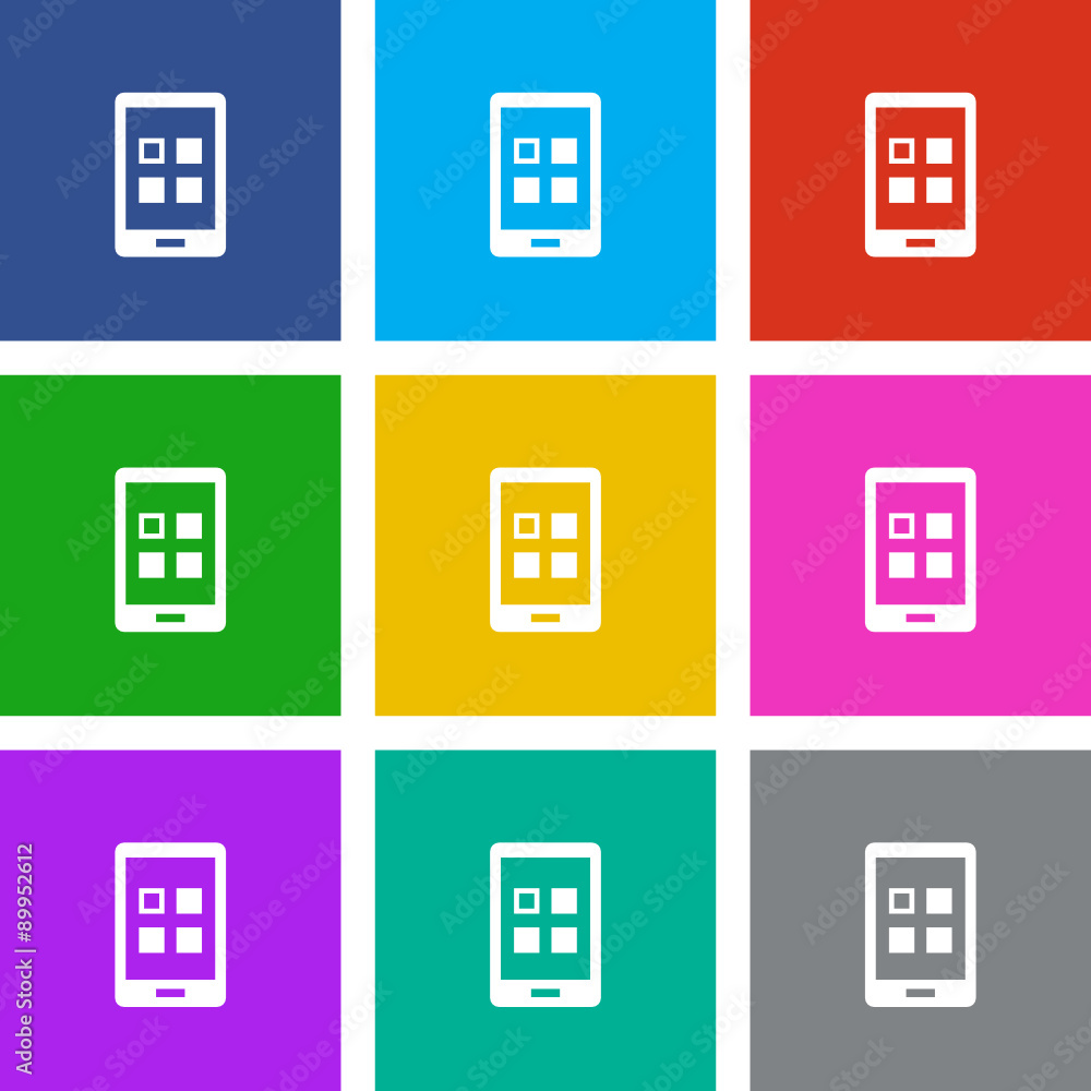 App Icon Metro Style - 9 Colors App Icon Metro Style - 9 Colors